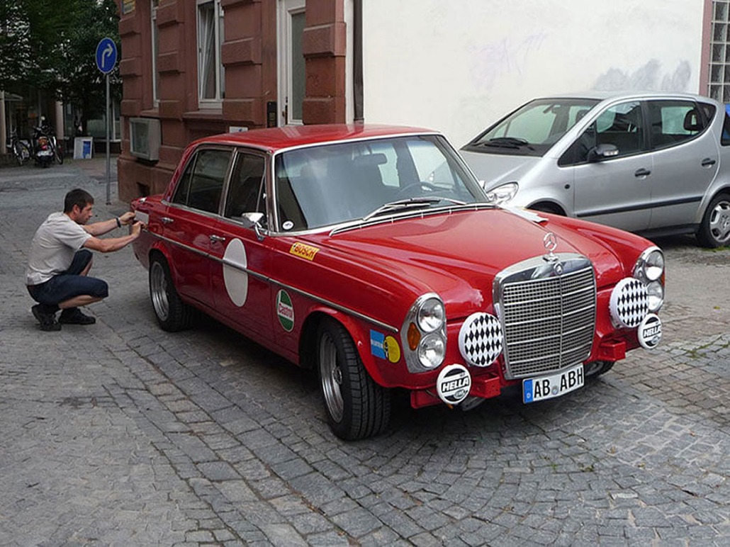 Beschriftung Oldtimer
